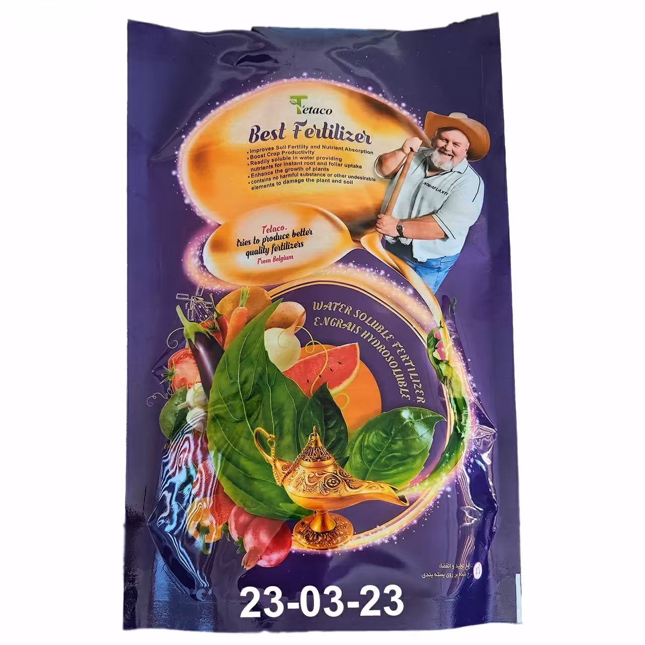 کود NPK 23-3-23 تتاکو  مدل NOVAPLANT وزن 1  کیلوگرم