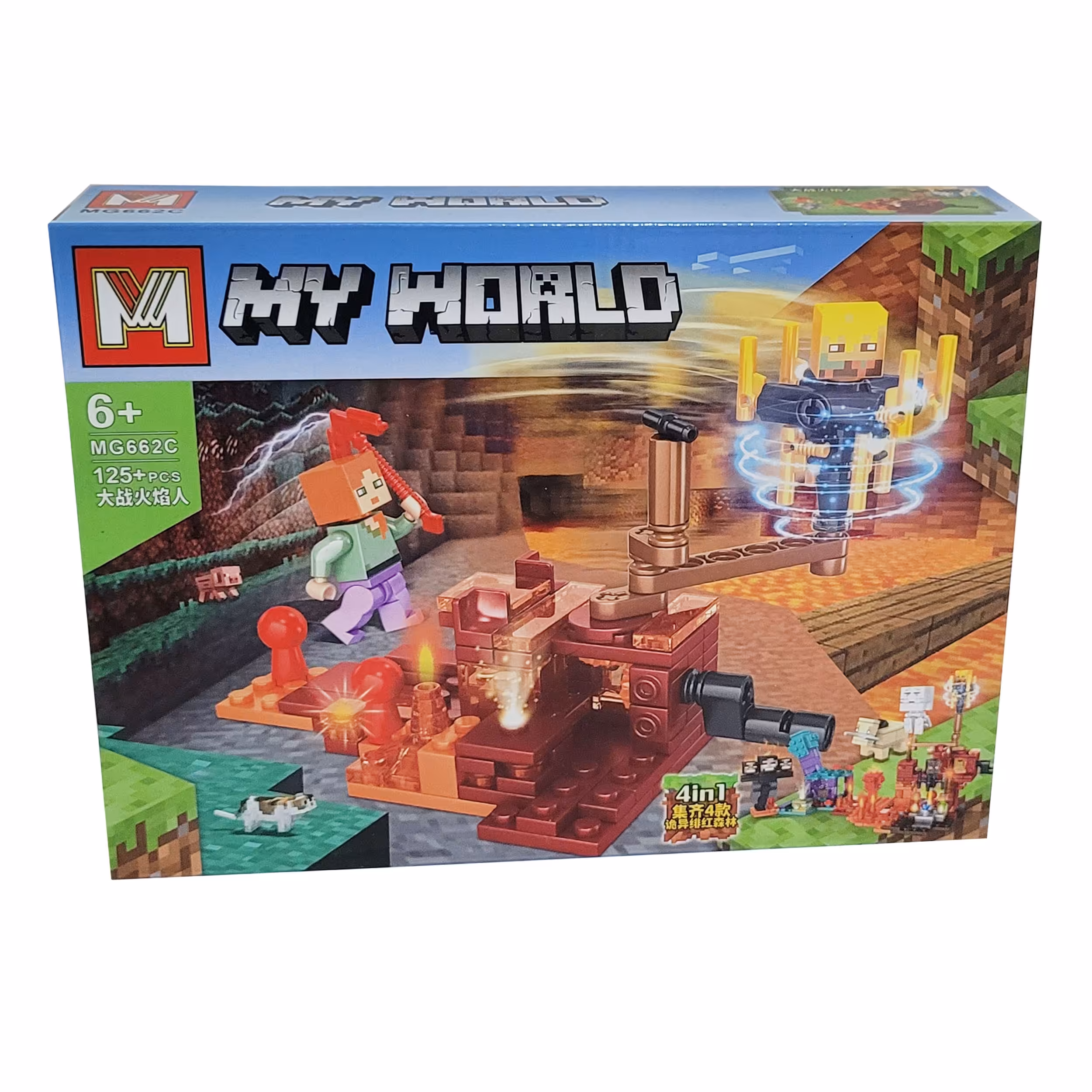 لگو ساختنی ماینکرافت 125 قطعه ای کد 6623