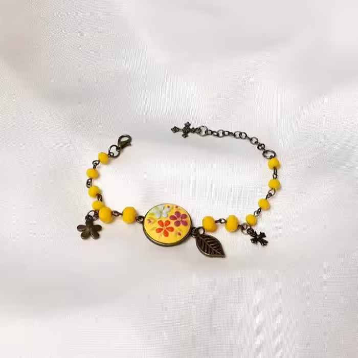 دستبند دست ساز فیمو