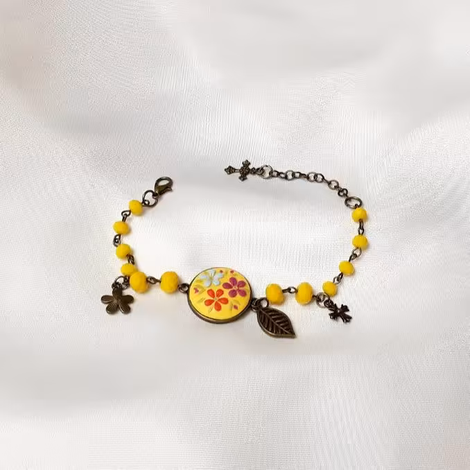 دستبند دست ساز فیمو