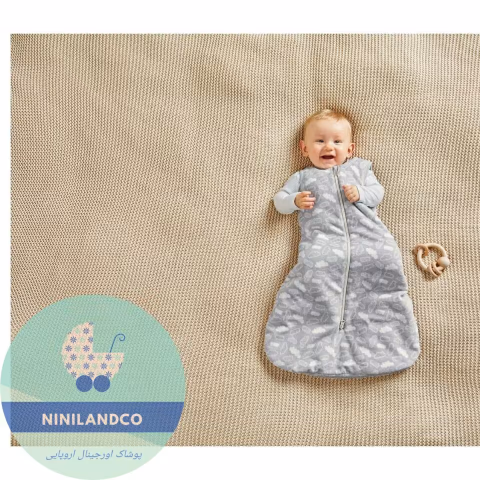کیسه خواب نوزادی دخترانه و پسرانه لوپیلو سایز 90 مناسب  6 تا 18 ماه 