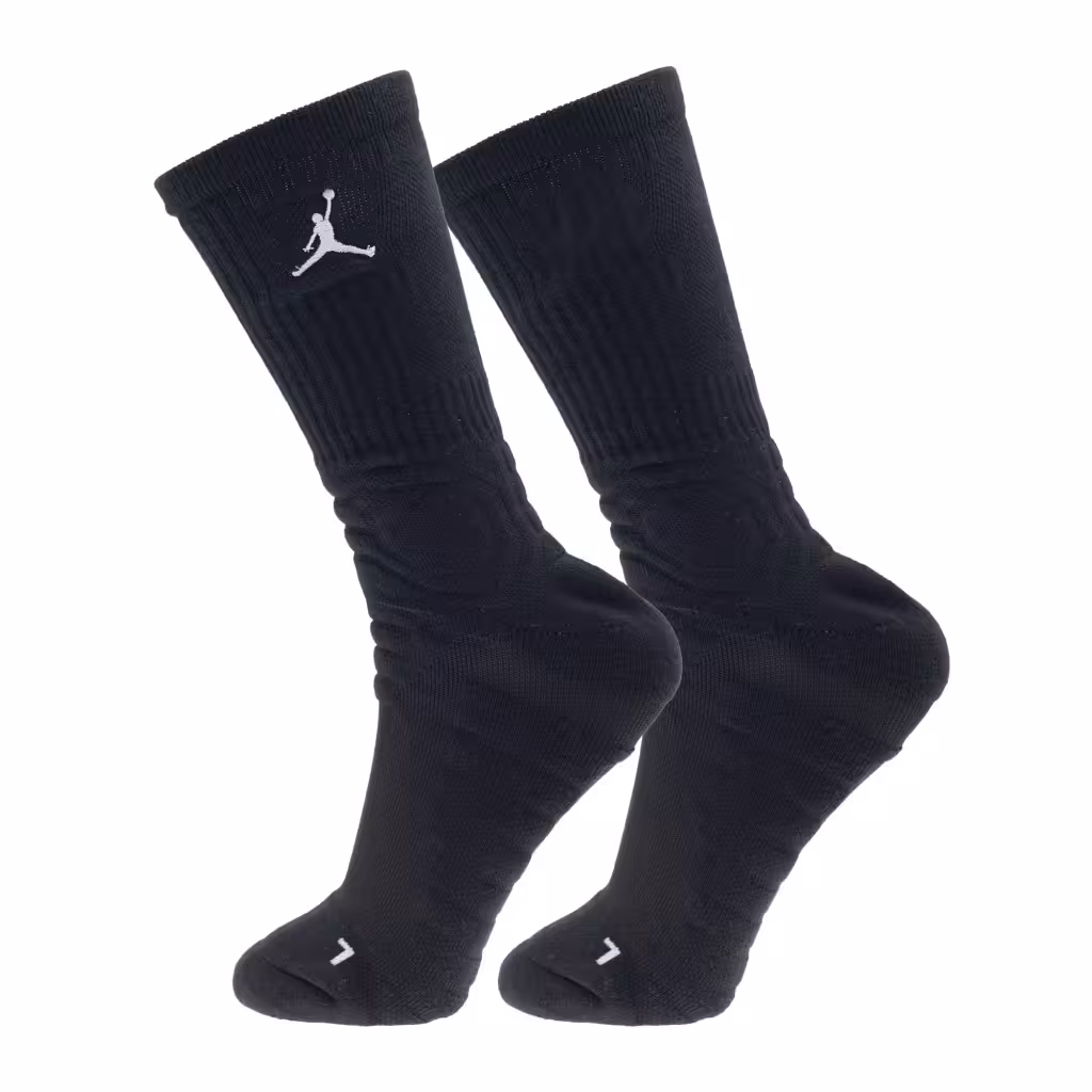 جوراب بسکتبال ساق بلند کف حوله ای جردن مدل JORDAN BASKETBALL SOCKS-D56475 | ساخت تایلند | مشکی