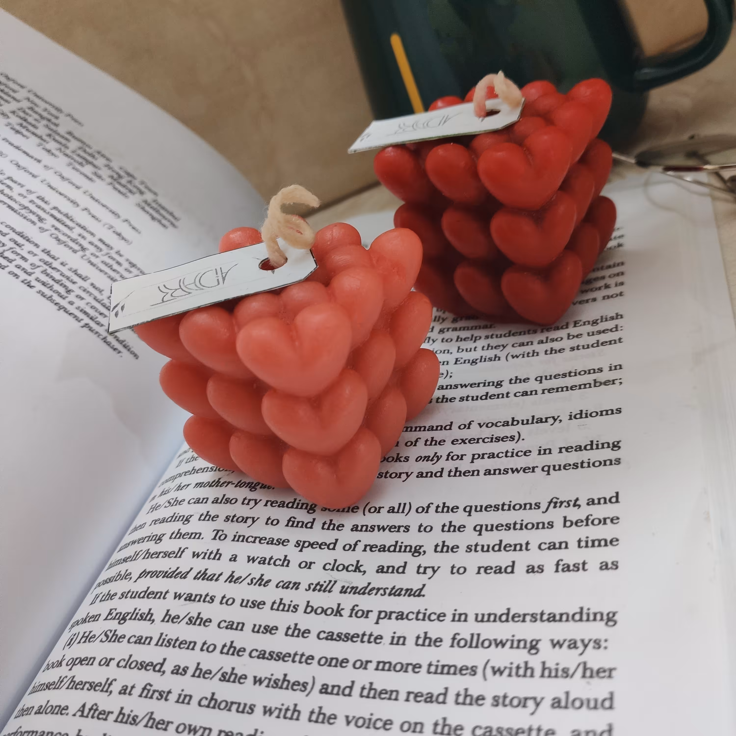 شمع روبیک قلبی مناسب هدیه گیفت