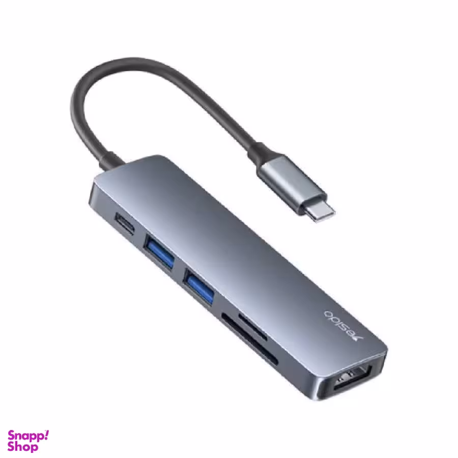 هاب 6 پورت USB-C یسیدو مدل HB11