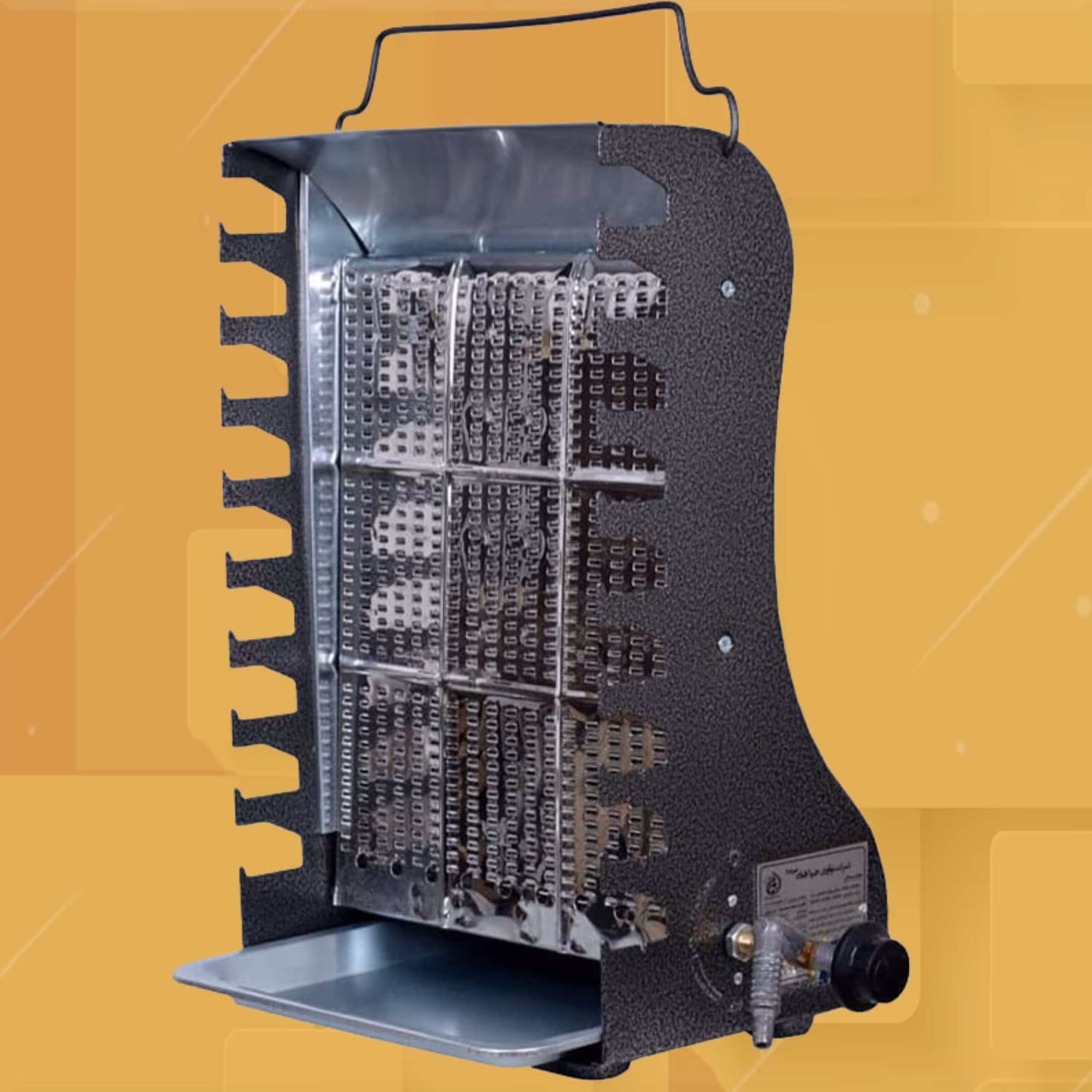 کباب پز گازی  ایستاده مدل تابش 