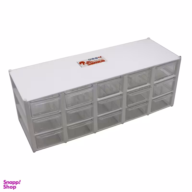 جعبه نظم دهنده ابزار سامکو مدل 15 کشو کد YP-3T-15K