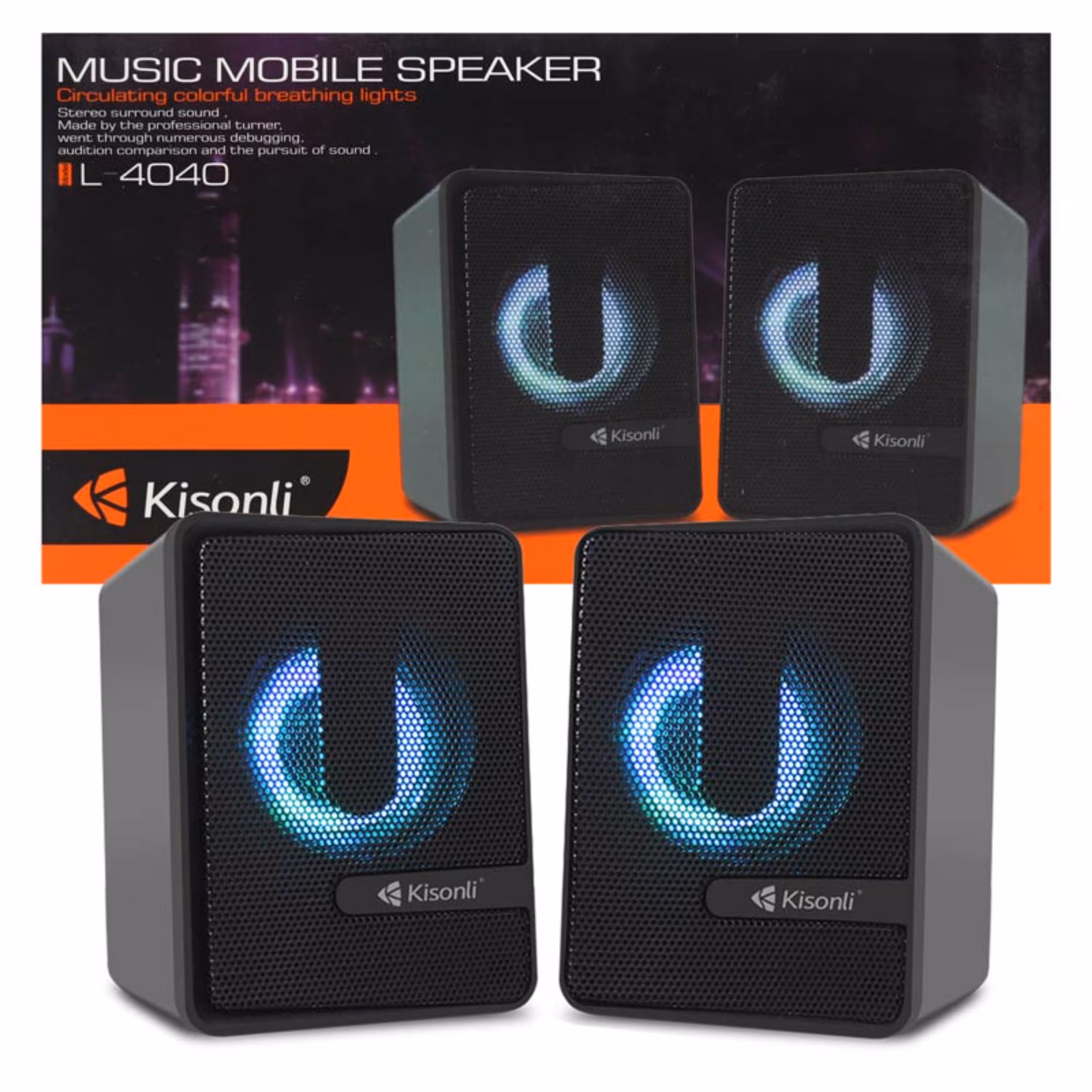 اسپیکر کامپیوتر  KISONLI مدل L-4040 