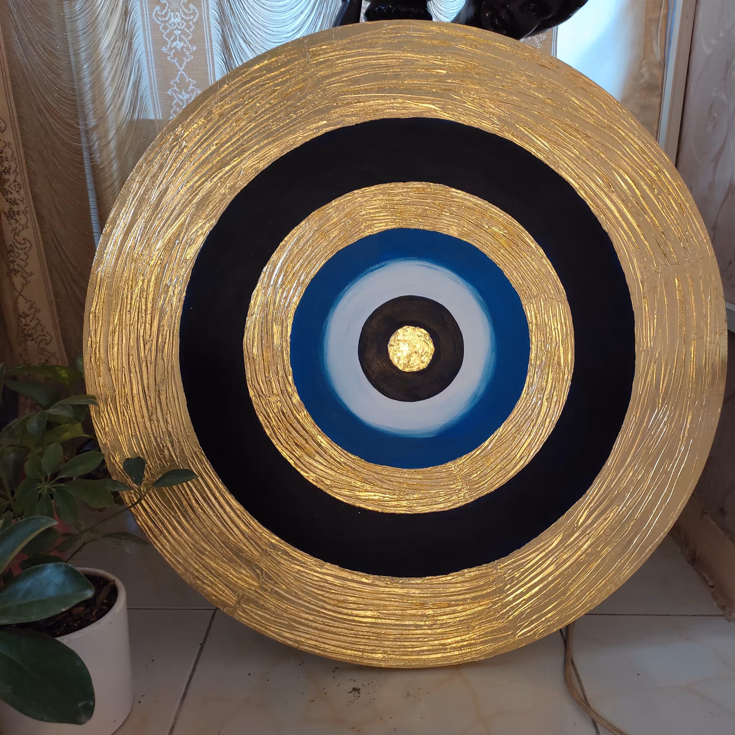 تابلو چشم نظره دایره قطر 70