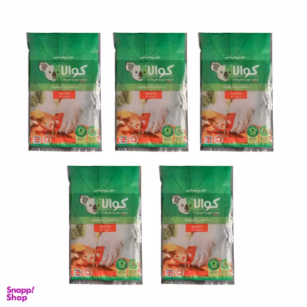 دستکش یکبار مصرف کوالا مدل بایو بسته 5 عددی