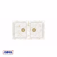 سینک گرانیتی فونیکس کد 130 سفید مرمر طلایی