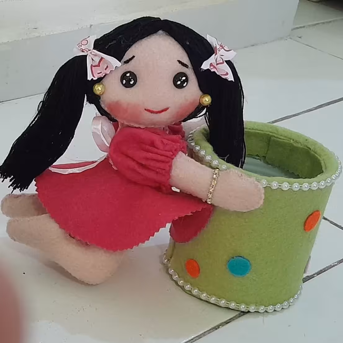 جا مدادی دختر  خوشگل