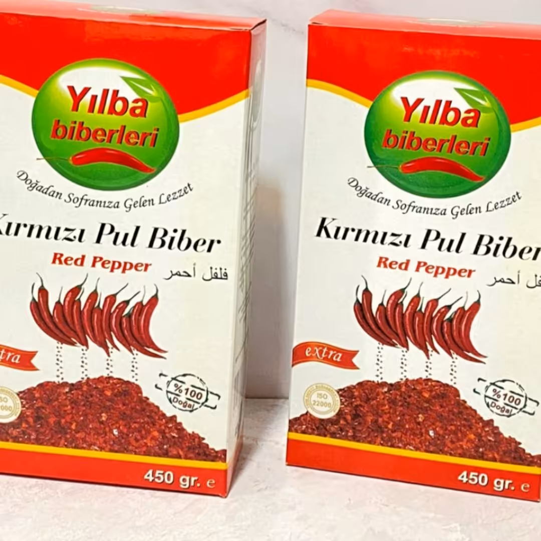 پول بیبر فلفل قرمز گرانولی مارک yilba اصل ترکیه