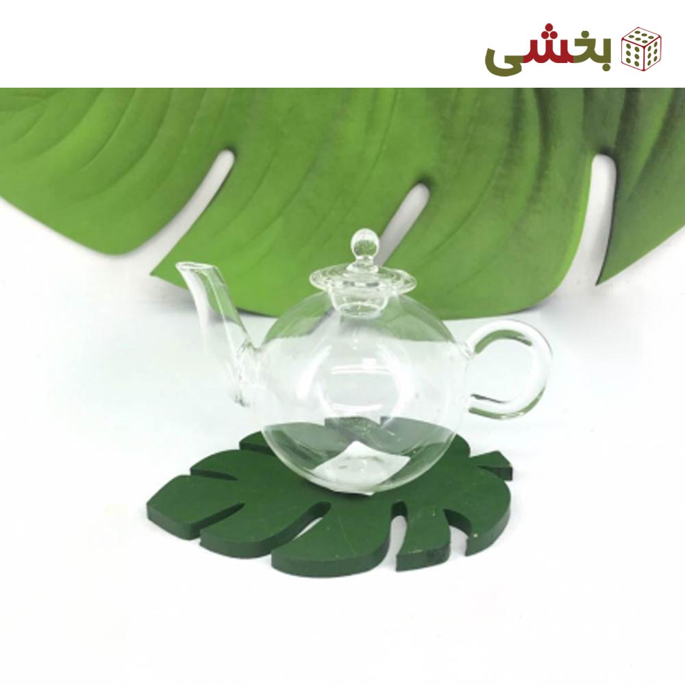 قوری زعفران پیرکس کوچک