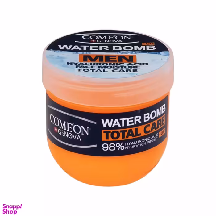 کرم آبرسان مردانه کامان (Comeon) سری Water Bomb مدل Hyaluronic Acid