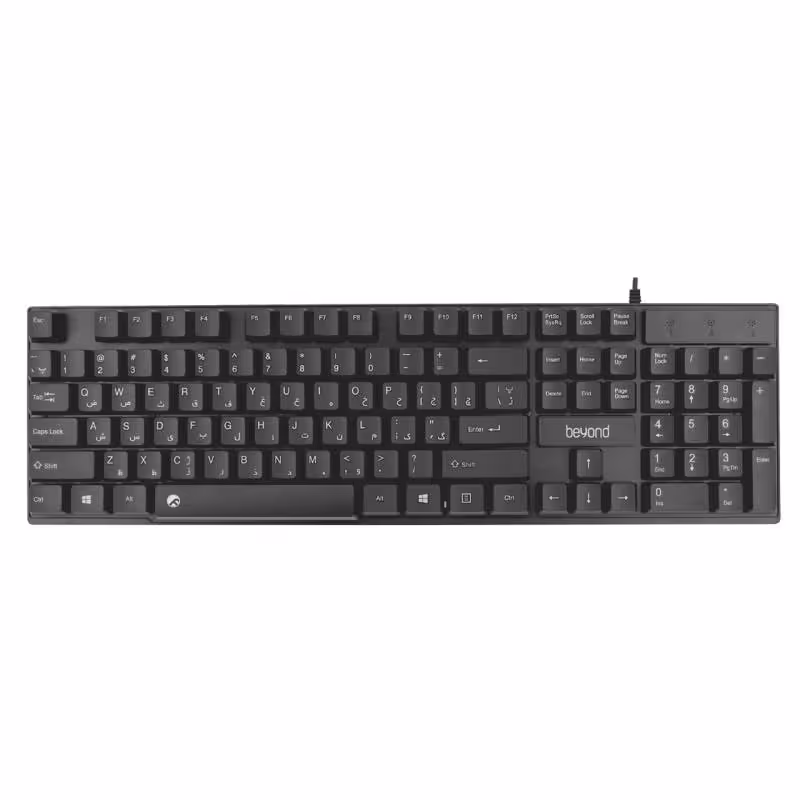 کیبورد بیاند مدل BK-2360 با حروف فارسی