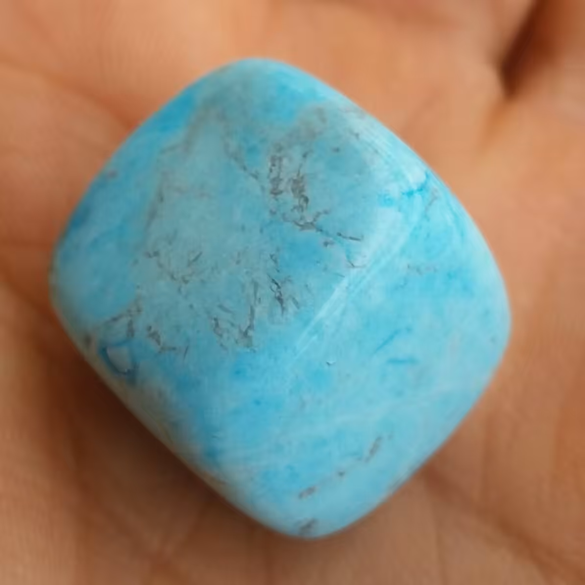 سنگ تامبل شده تمام پولیش فیروزه مصری محشر شاهکار خلقت زیبا