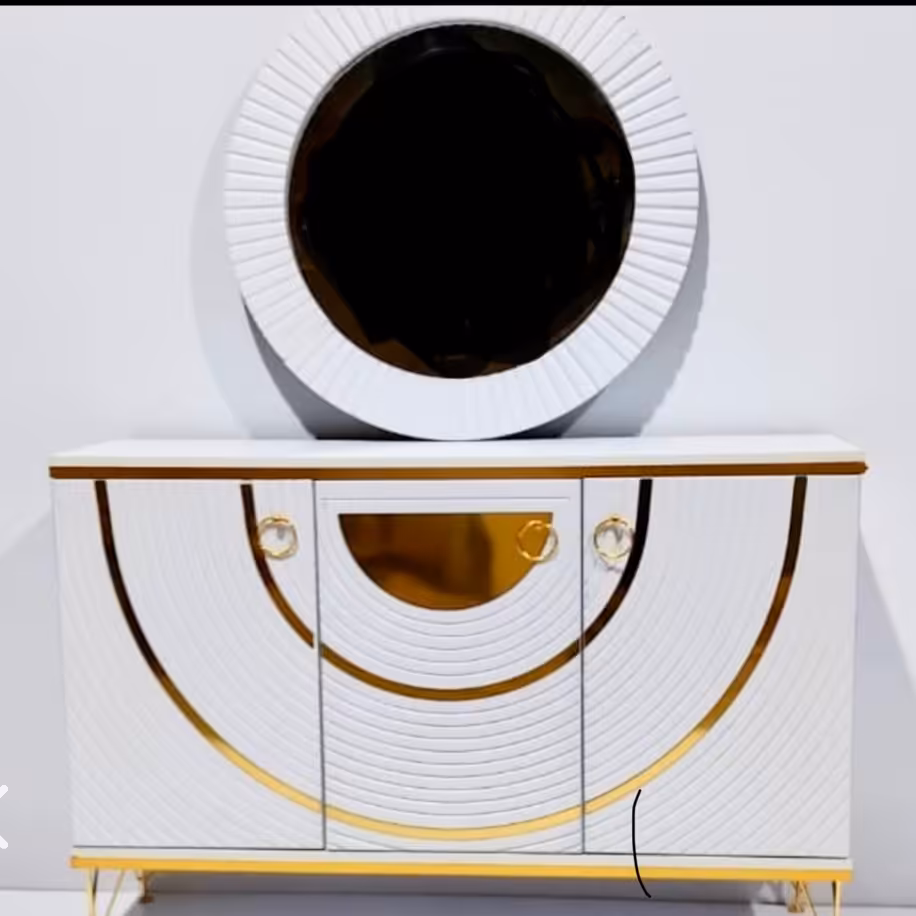 ست آینه کنسول سایز آینه بزرگ