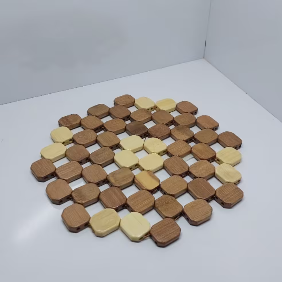 زیر دیگی چوبی قطر 20 سانتی متری