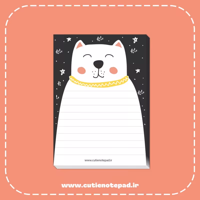 نوت پد پیشول لپ گلی