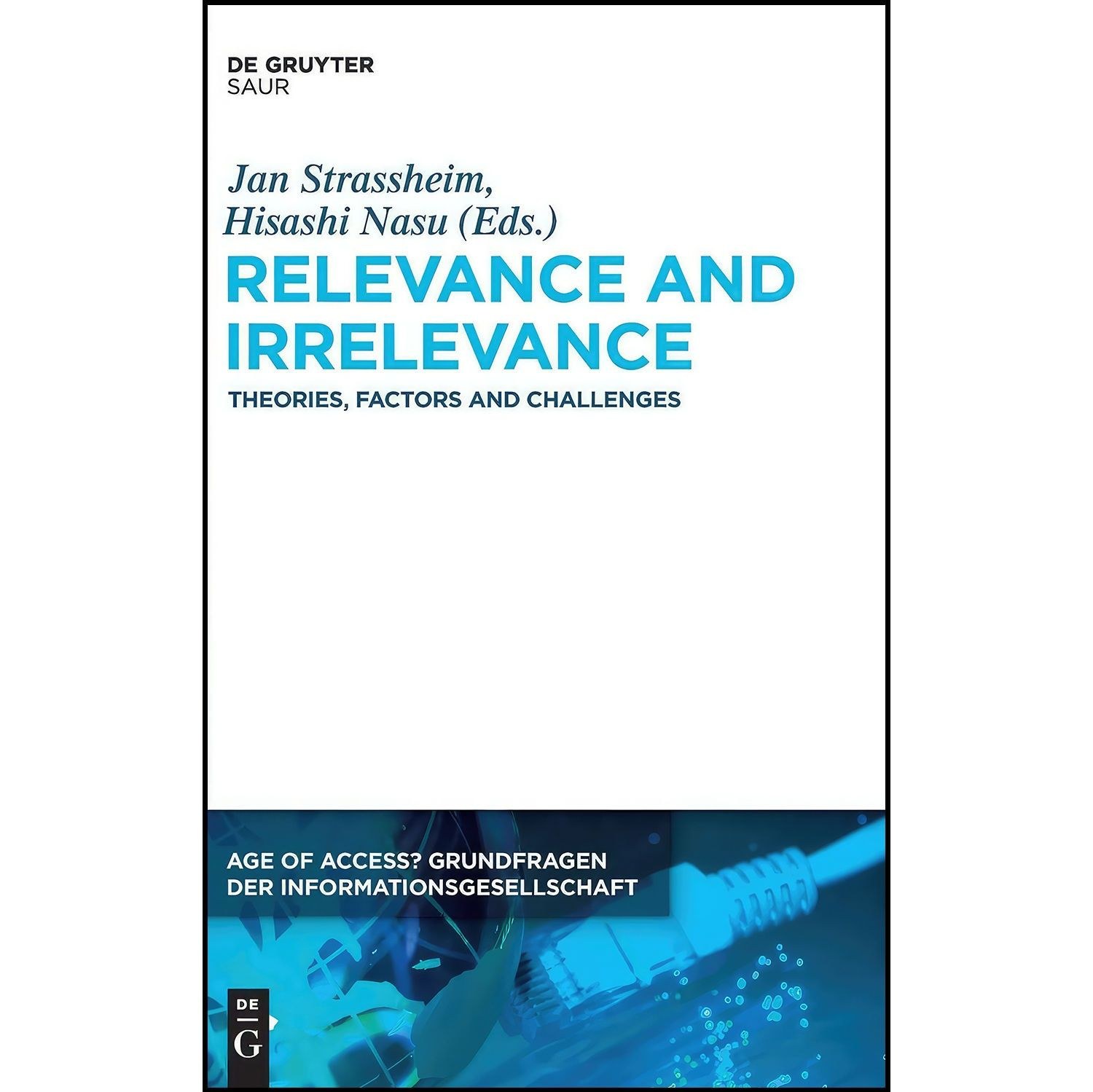 کتاب زبان اصلی Relevance and Irrelevance اثر Jan Strassheim