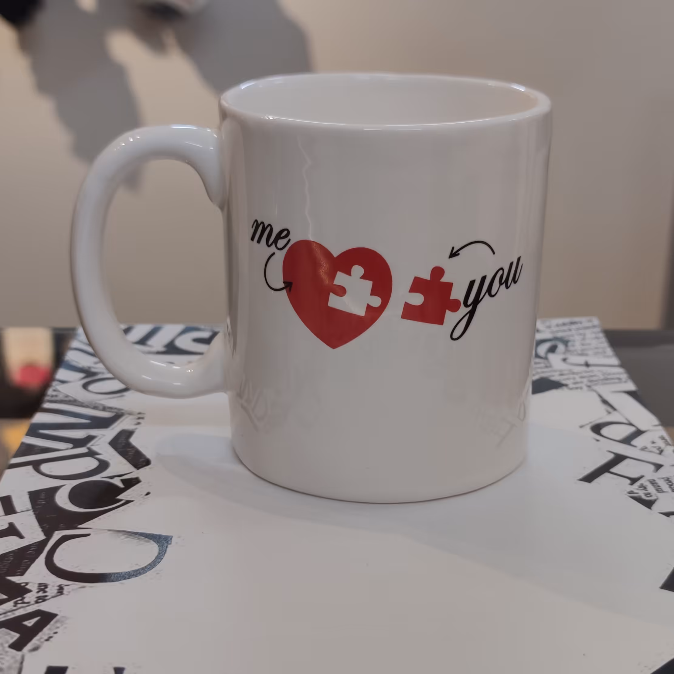 ماگ سرامیکی فانتزی love