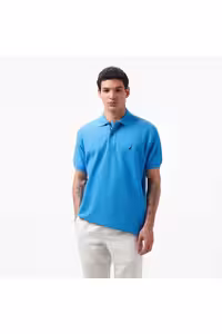تی شرت یقه پولو آبی مردانه تيشرت يقه آستين كوتاه مدل Nautica