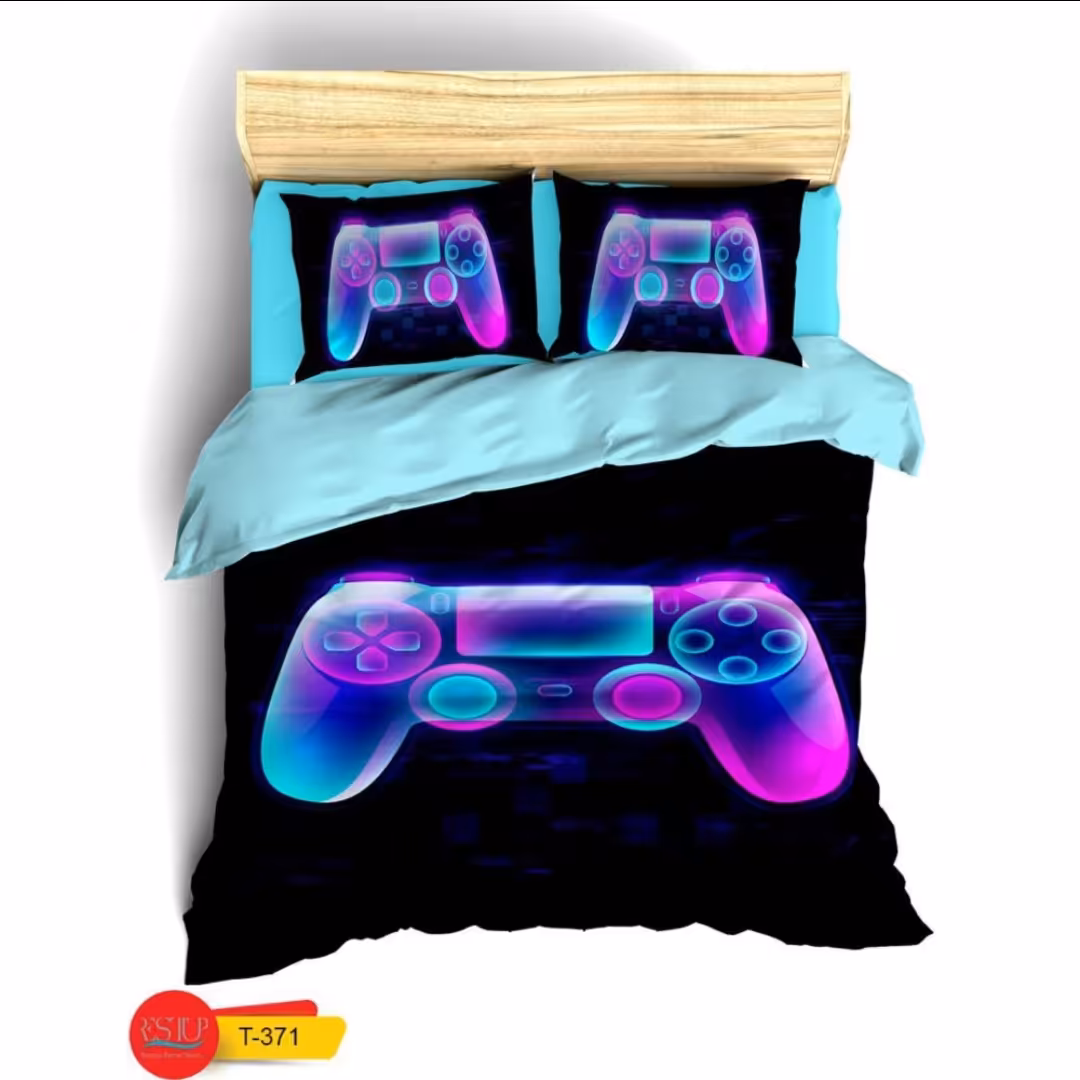 رو تختی سه بعدی یک نفره کد تی 371