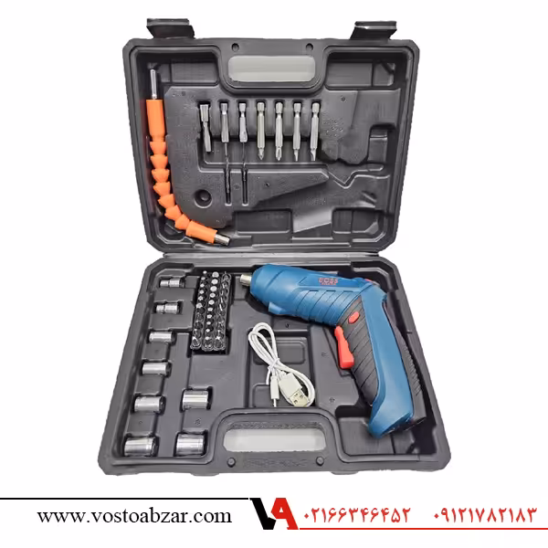 پیچ گوشتی شارژی تاشو باس مدل 2210