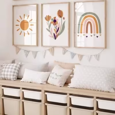 قاب سه تکه طرح SUN