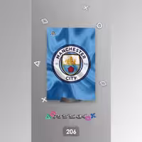 اسکین برچسب PS5 طرح Manchester City