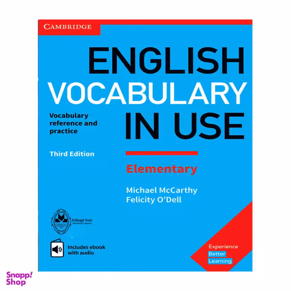 کتاب English Vocabulary In Use Elementary اثر Michael McCarthy And Felicity ODell انتشارات اشتیاق نور