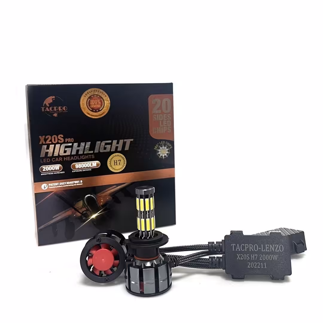 هدلایت 20 طرفه برند Tacpro پایه h7