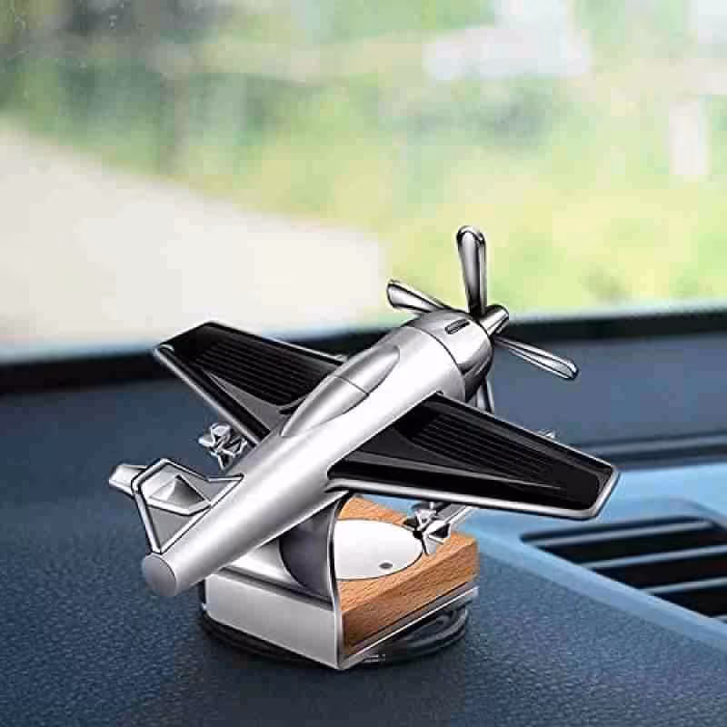 خوشبو کننده هوای خودرو طرح هواپیما مدل خورشیدی 