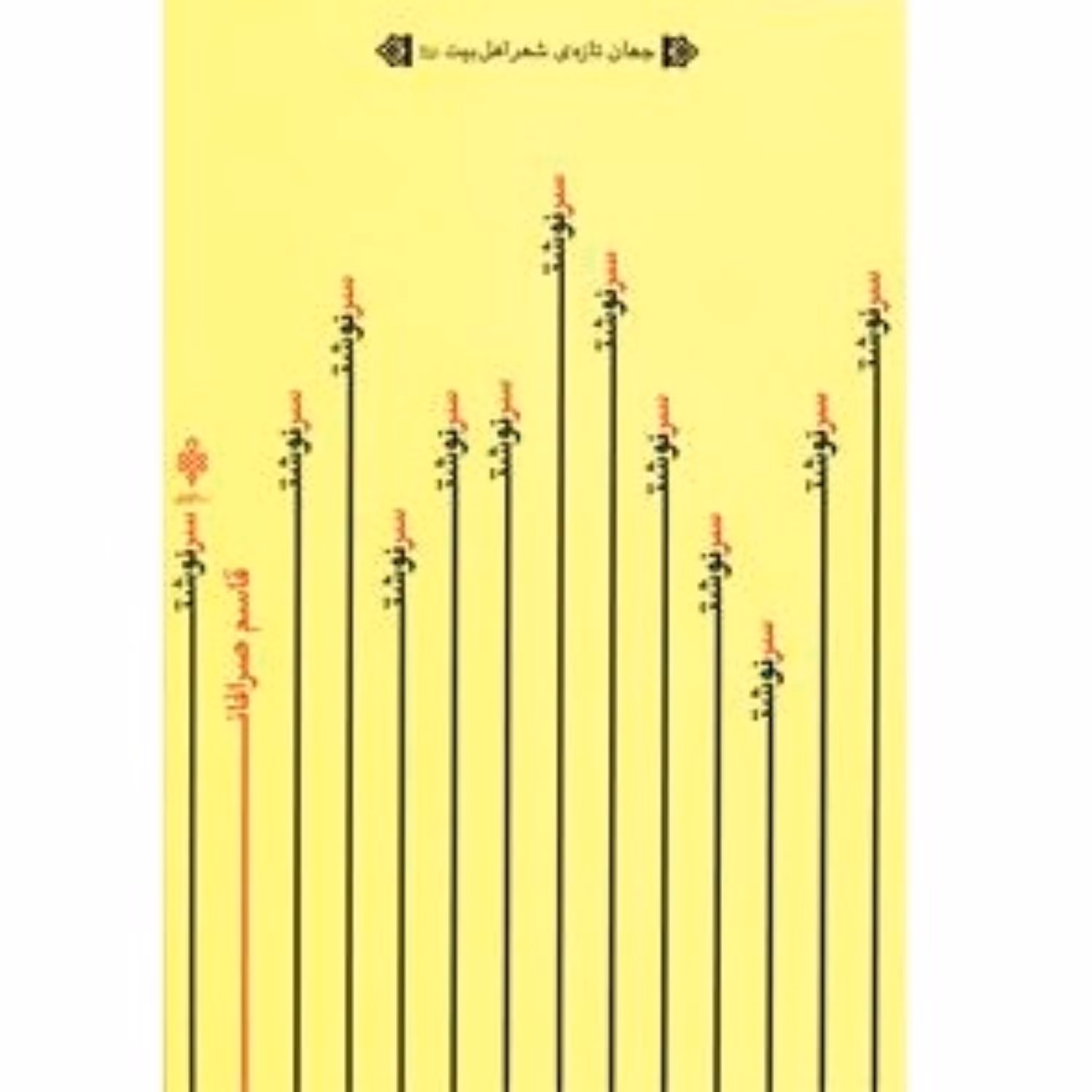 کتاب شعر سرنوشت مجموعه اشعار عاشورایی اهل بیتی قاسم صرافان