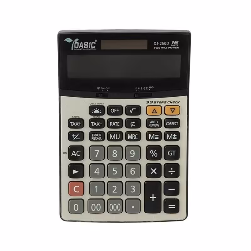 ماشین حساب کاسیک CASIC DJ-240D اداری دفتری