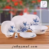 سرویس غذاخوری پارس اپال طرح سانلی آبی کد 821