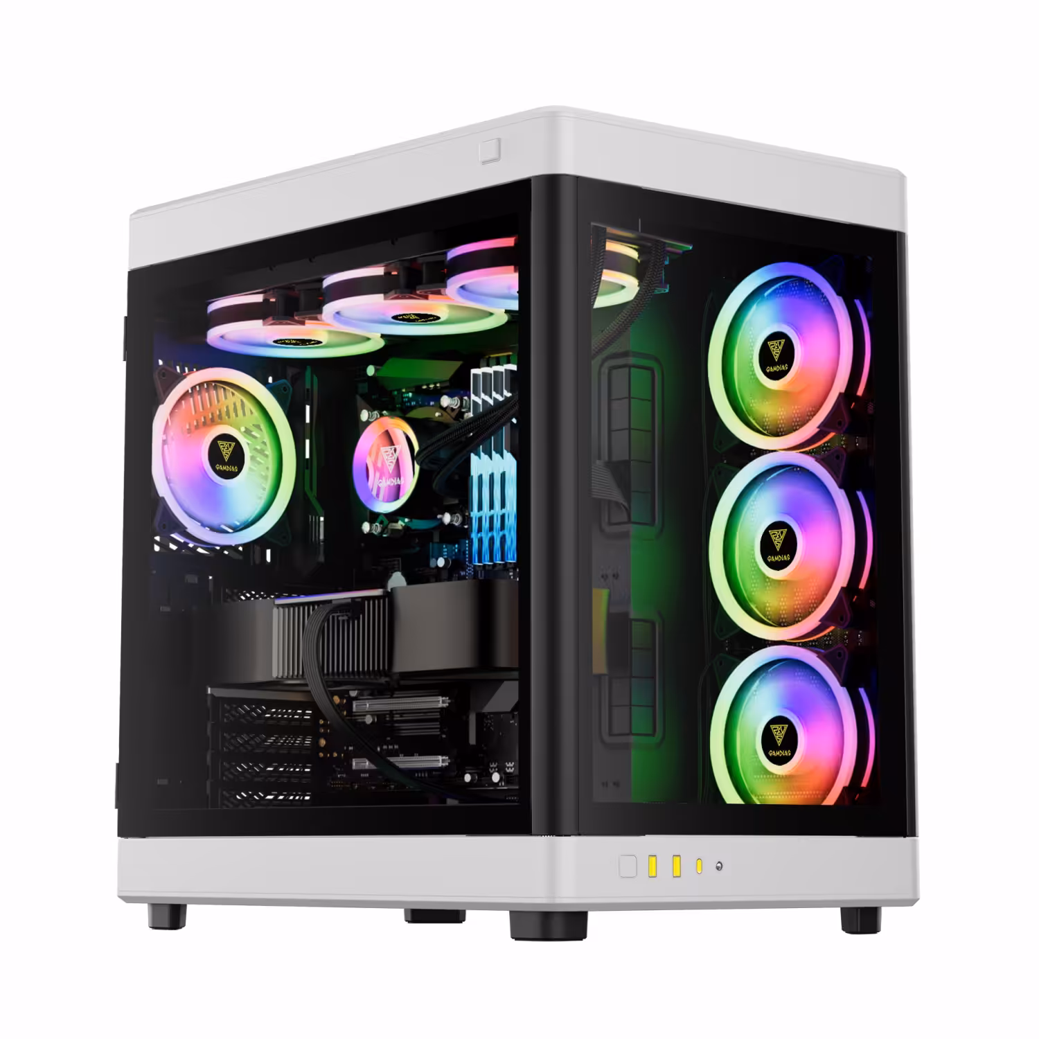 کیس گیم دیاس NESO P1 Black/White