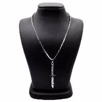 گردنبند مردانه آرالیا طرح چاقو مدل NM-SSC-34

