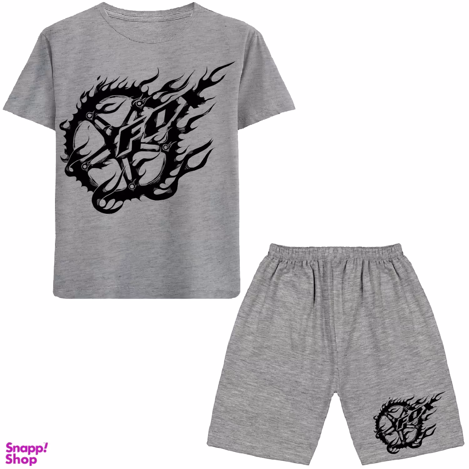 ست تیشرت و شلوارک پسرانه مدل N233