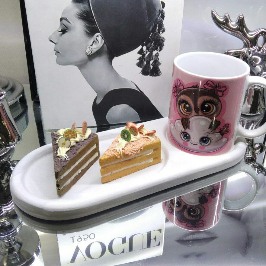 سینی سرو بیضی