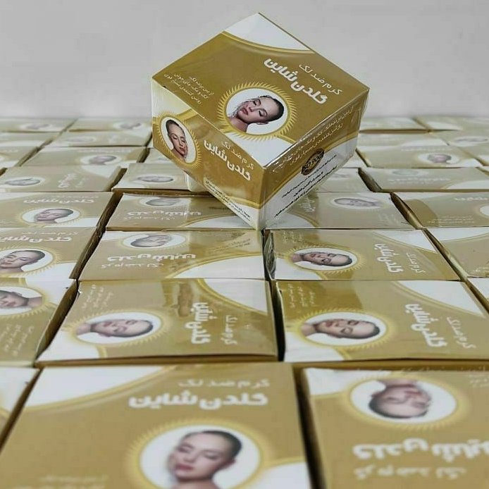 کرم ضد لک شاین طلایی با صابون