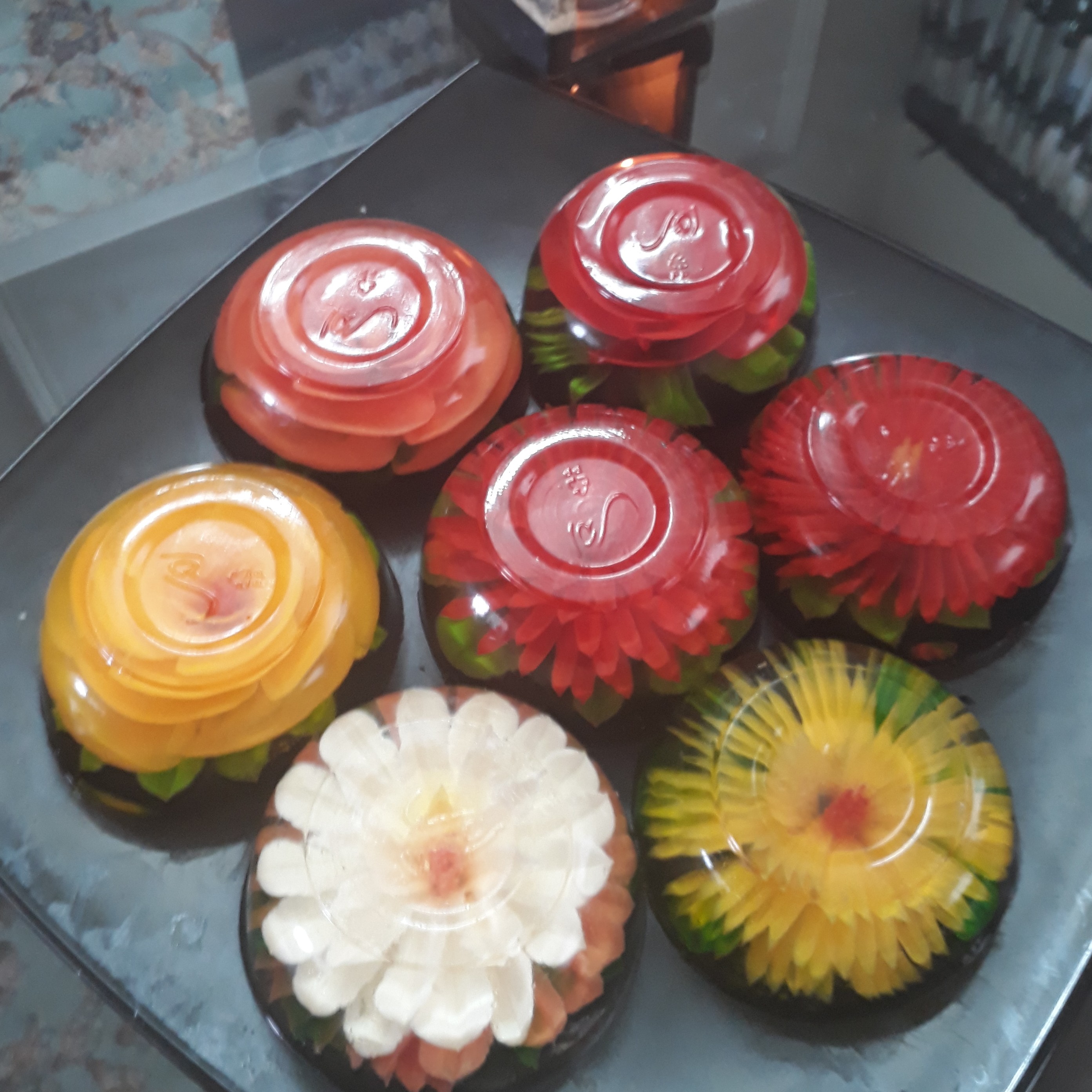 دسر،شیرینی،ژله تزریقی