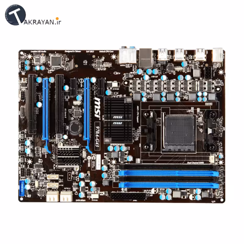 MSI 970A-G43 AM3  Motherboar