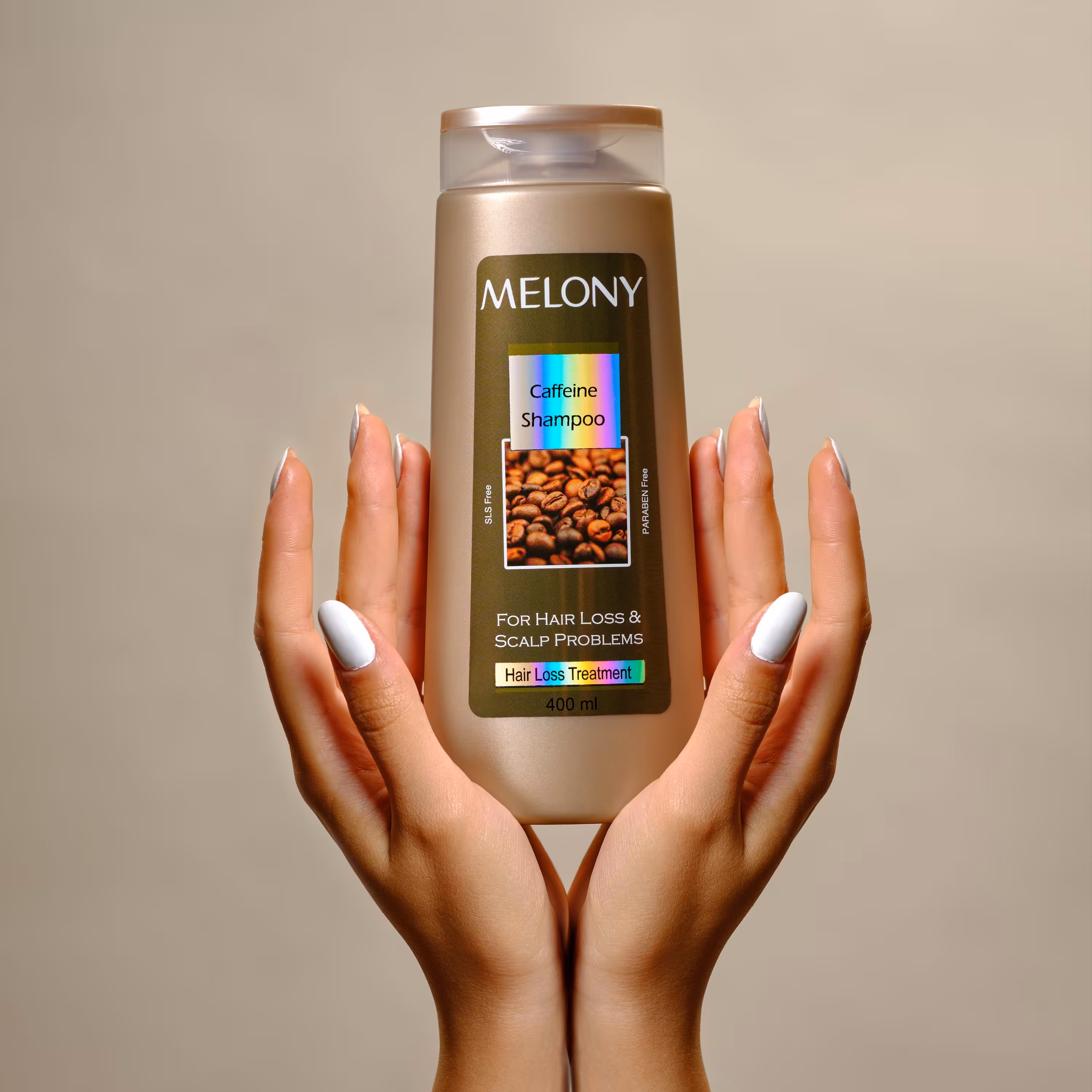 شامپو ضد ریزش ملونی ( کافئین) 400 میل