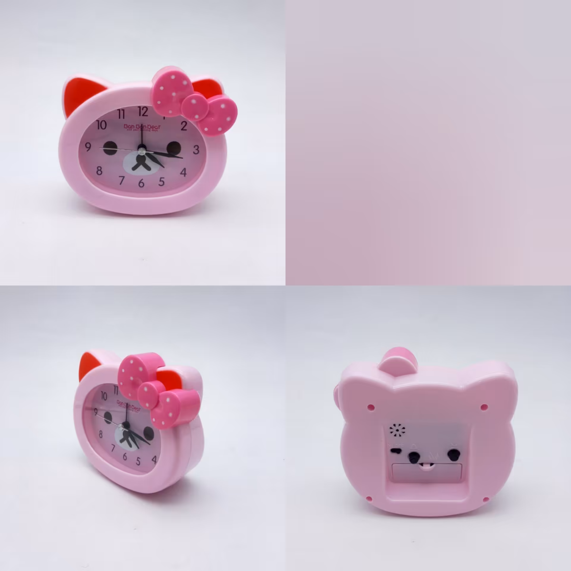 ساعت رومیزی ساعت زنگدار ساعت دخترونه ساعت بچگانه ساعت دکوری ساعت اتاق کودک 