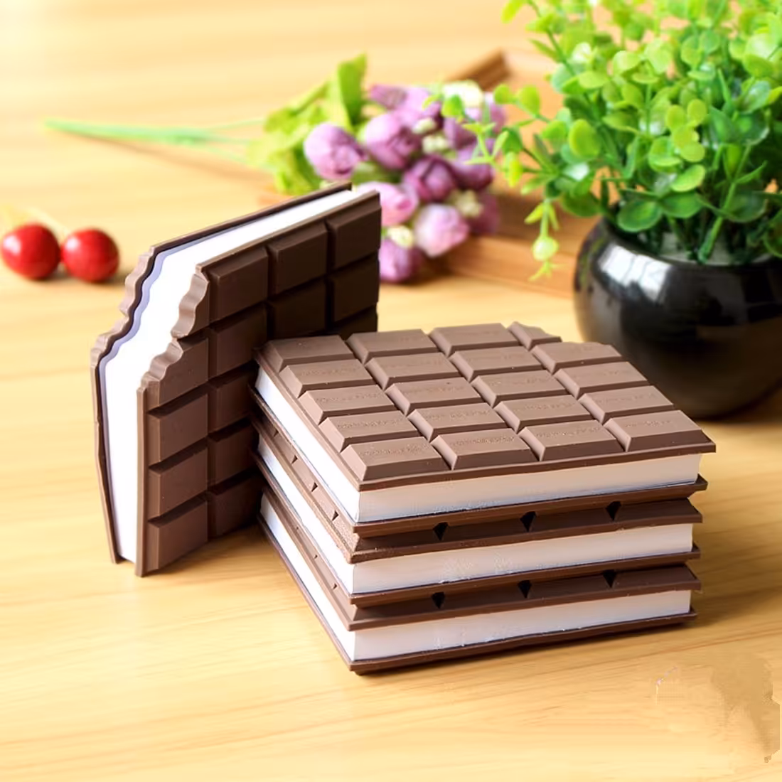 دفترچه یادداشت شکلاتی
با عطر شکلات
100 برگ
برگ سفید
همراه با جعبه
وارداتی