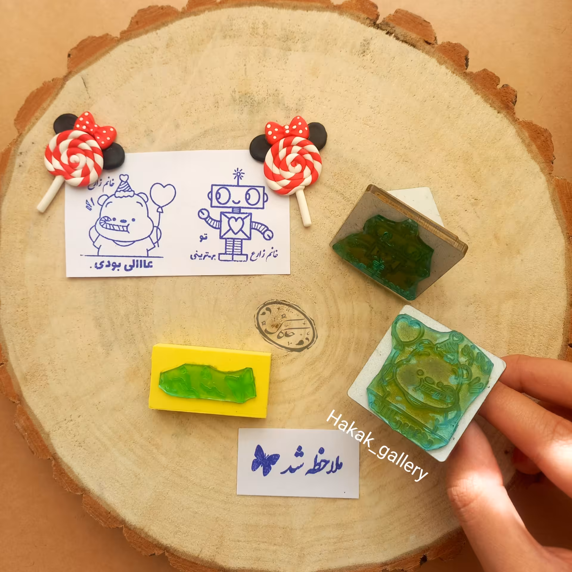 مهر  تشویقی ژلاتینی مدل 11