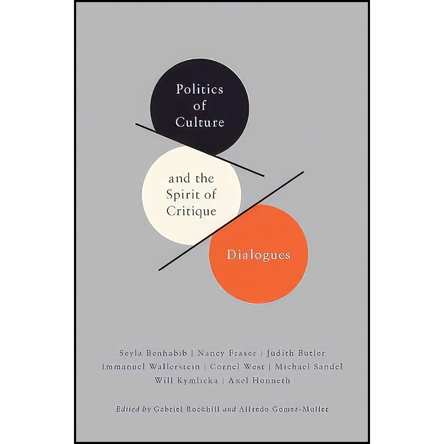 کتاب زبان اصلی Politics of Culture and the Spirit of Critique