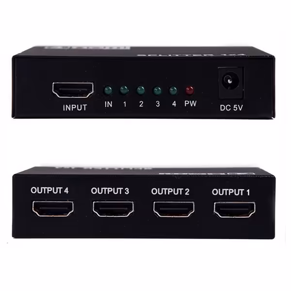 اسپلیتر 4 پورت HDMI 4k دی نت D-Net