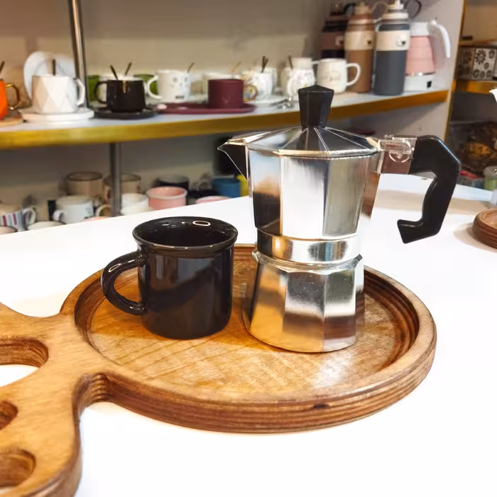 قهوه جوش آلمینیومی یک کاپ 